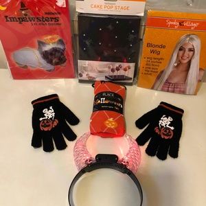 Six piece kids/family Halloween assortment.